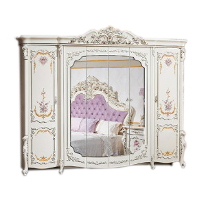 Шкаф 6-ти дверный Венеция Classic кремовый