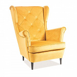 Кресло Signal LADY Velvet Bluvel 68 (карри) LADYV68