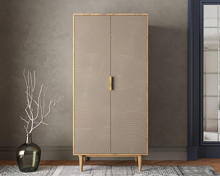 Шкаф малый двухстворчатый Line R24/beige