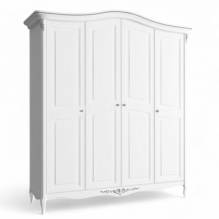 Silvery Rome Шкаф 4 двери S124-K00-S