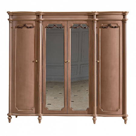 Шкаф 4-дверный Astoria Mokko 8305C2401