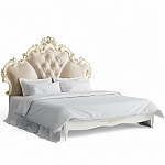 Romantic Gold Кровать с мягким изголовьем 180*200 R568D-K02-G-B01