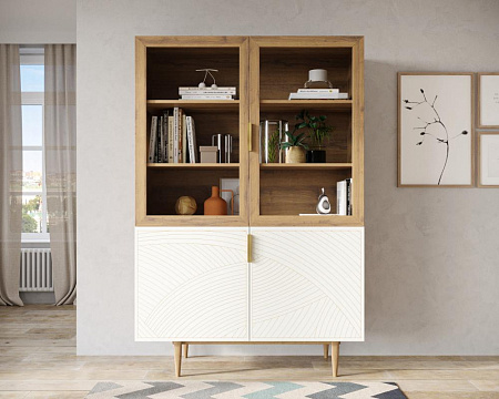 Буфет с двумя дверками Line LN11/GR1/beige