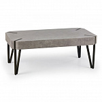 Стол журнальный Halmar EMILY (серый/черный) V-CH-EMILY-LAW-BETON