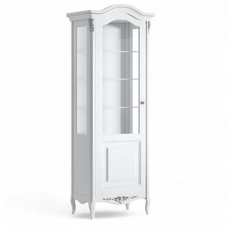 Silvery Rome Витрина стеклянная левая L S189B-K00-S