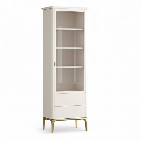 Primo gold Шкаф книжный малый 2 ящика R Pr29RC-gold