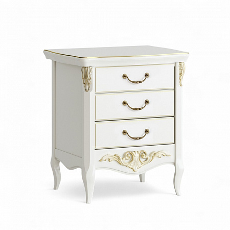 Romantic Gold Прикроватная тумба 3 ящика R117S-K02-G