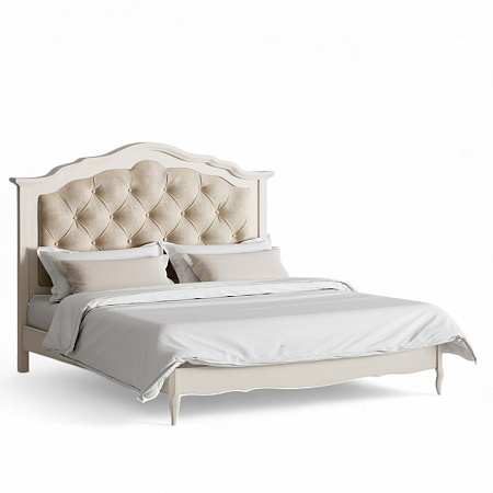Ballette RAL 9001 Кровать с мягким изголовьем 180*200 BA318-K07-B09