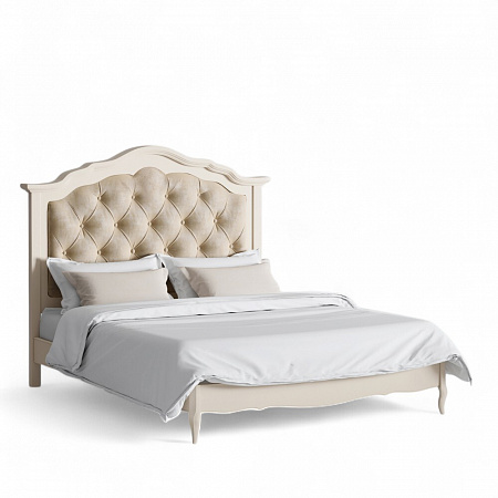 Ballette RAL 9001 Кровать с мягким изголовьем 160*200 BA316-K07-B09