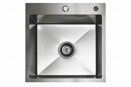 Кухонная мойка из нержавейки BLANTEK LS-5050H Honeycomb 5050222