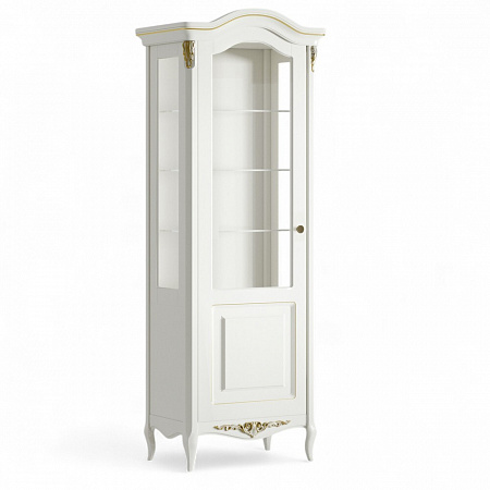 Romantic Gold Витрина стеклянная левая L R189B-K02-G