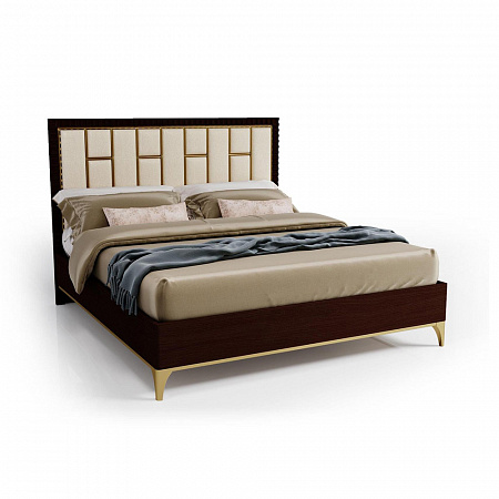 Кровать SIENNA спальное место 1800х2000 Noce fumo