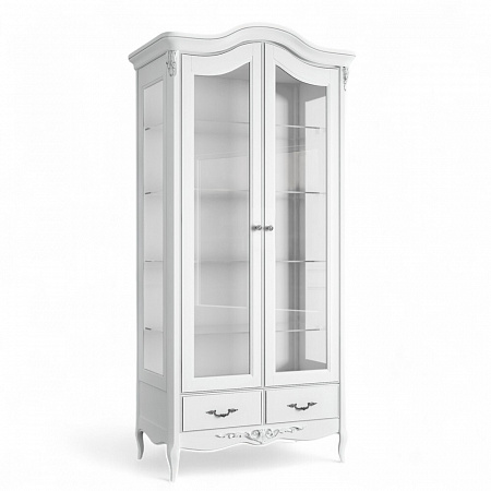 Silvery Rome Сервант стеклянный S181-K00-S