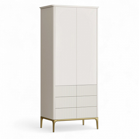 Primo gold Шкаф 2 двери Pr99C1T-gold