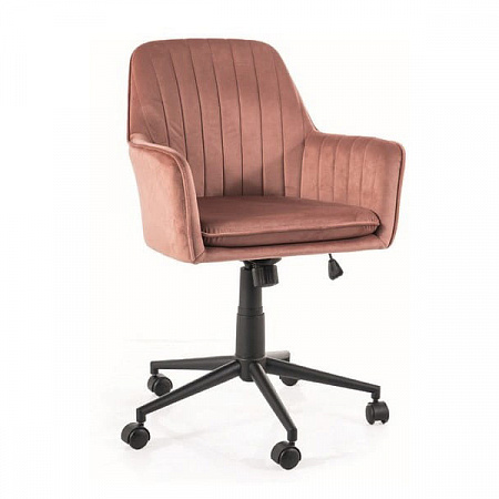 Кресло компьютерное Signal Q-886 VELVET (античный розовый) OBRQ886VRA