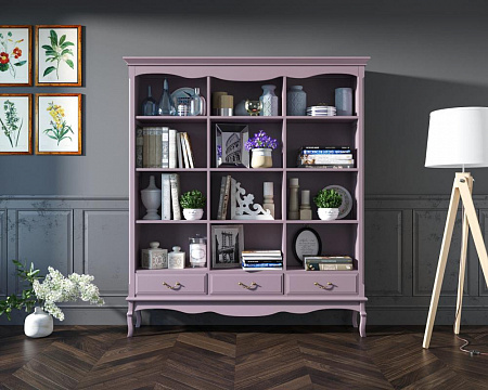 Стеллаж Leontina Lavanda тройной арт GS27/3L
