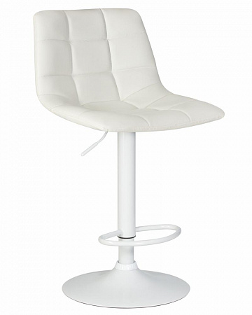 Стул барный DOBRIN TAILOR WHITE (белый PU)